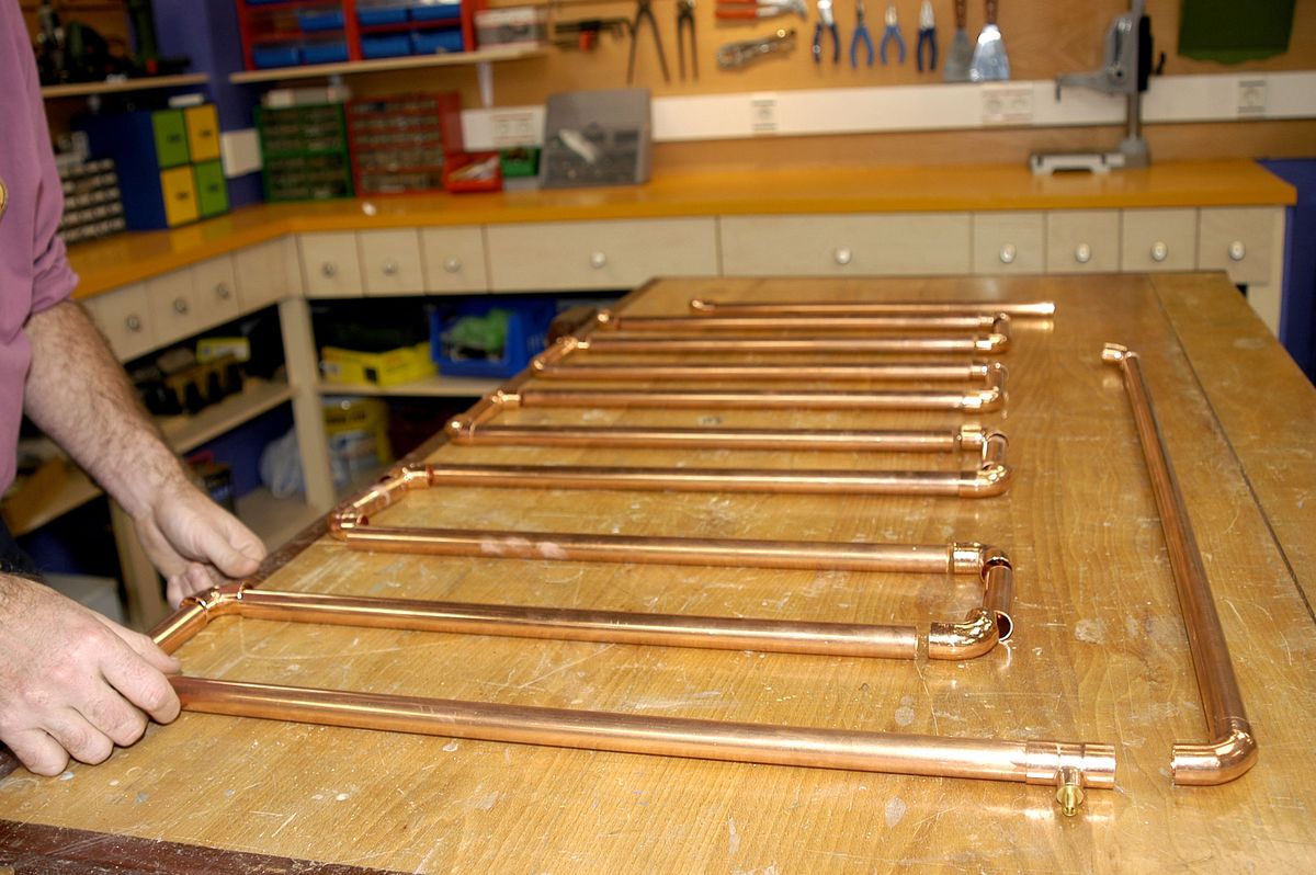 Hacer un calienta toallas paso 2