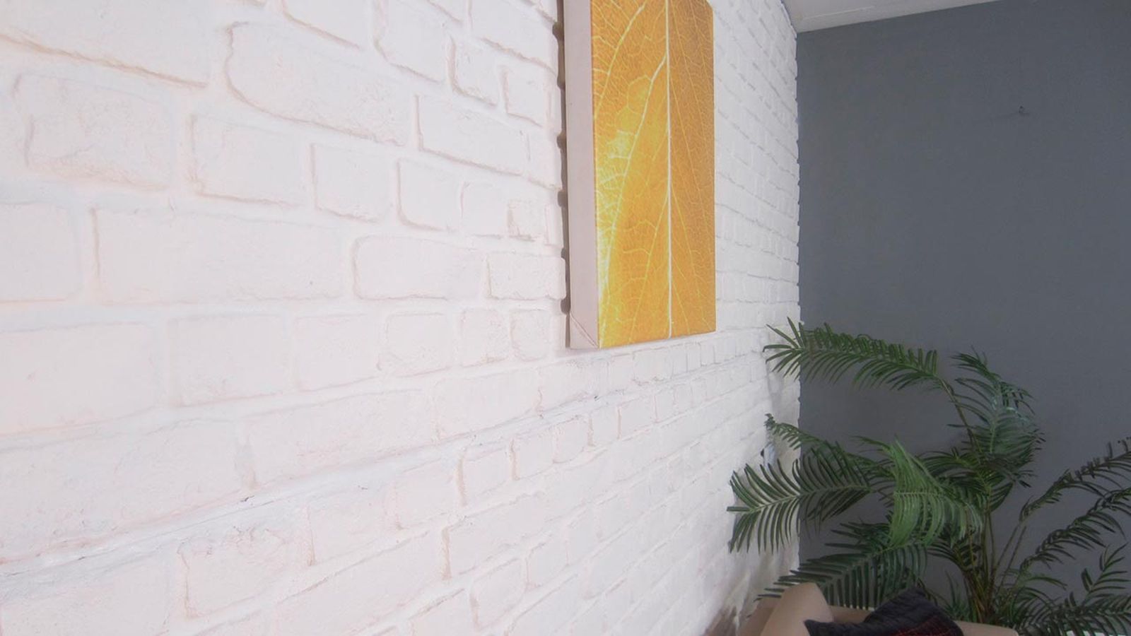 Cubrir pared con piedra artificial decorativa paso 13