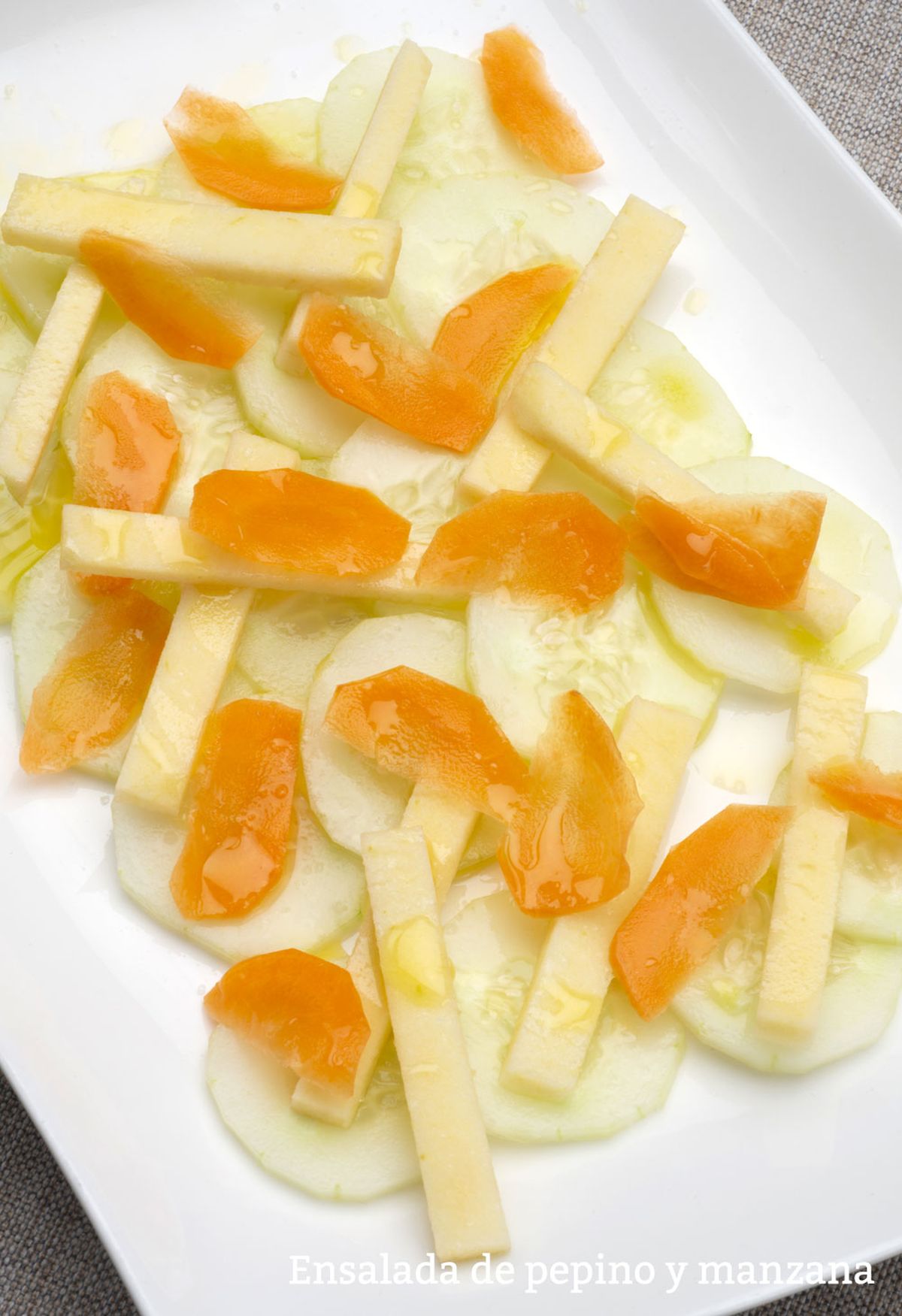 ensalada pepino vertical