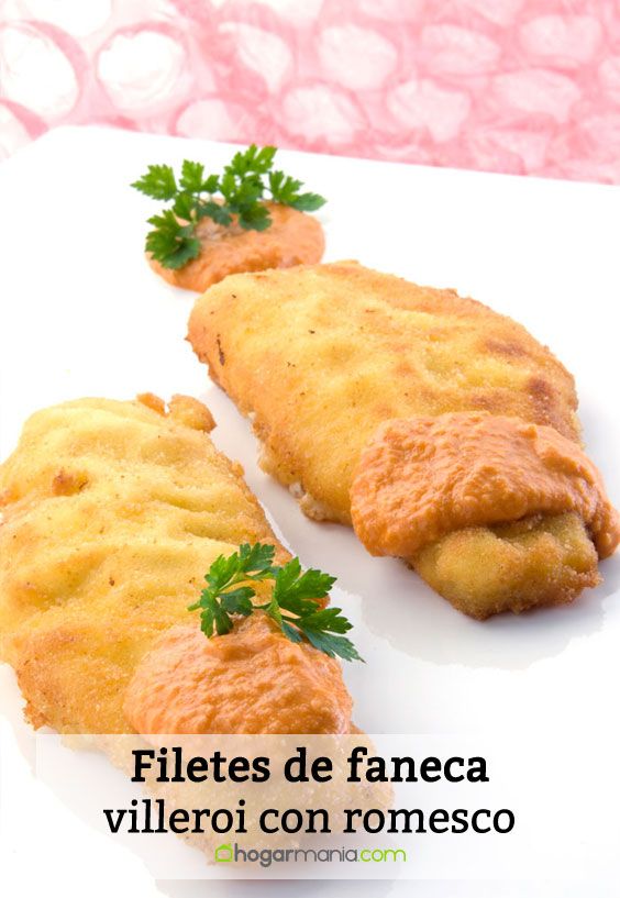 filetes faneca villeroi romesco pin