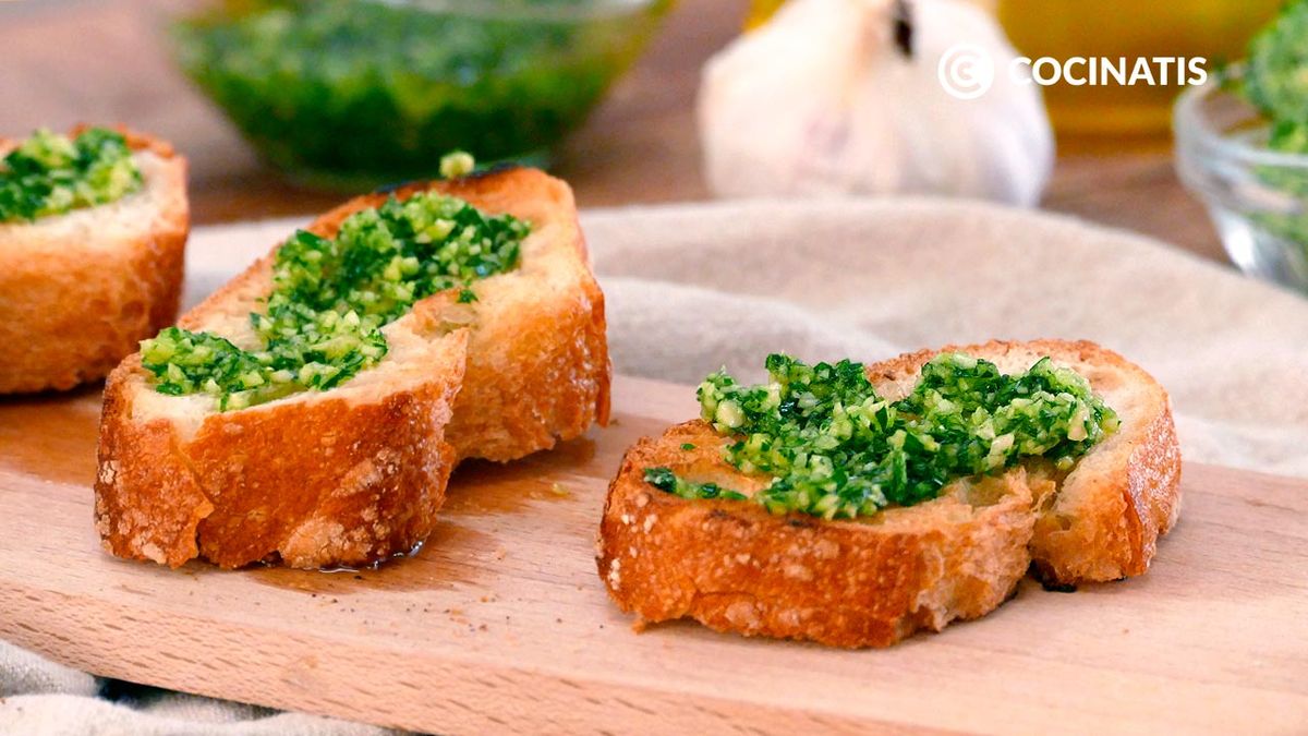 Receta de salsa de ajo y perejil  paso 4