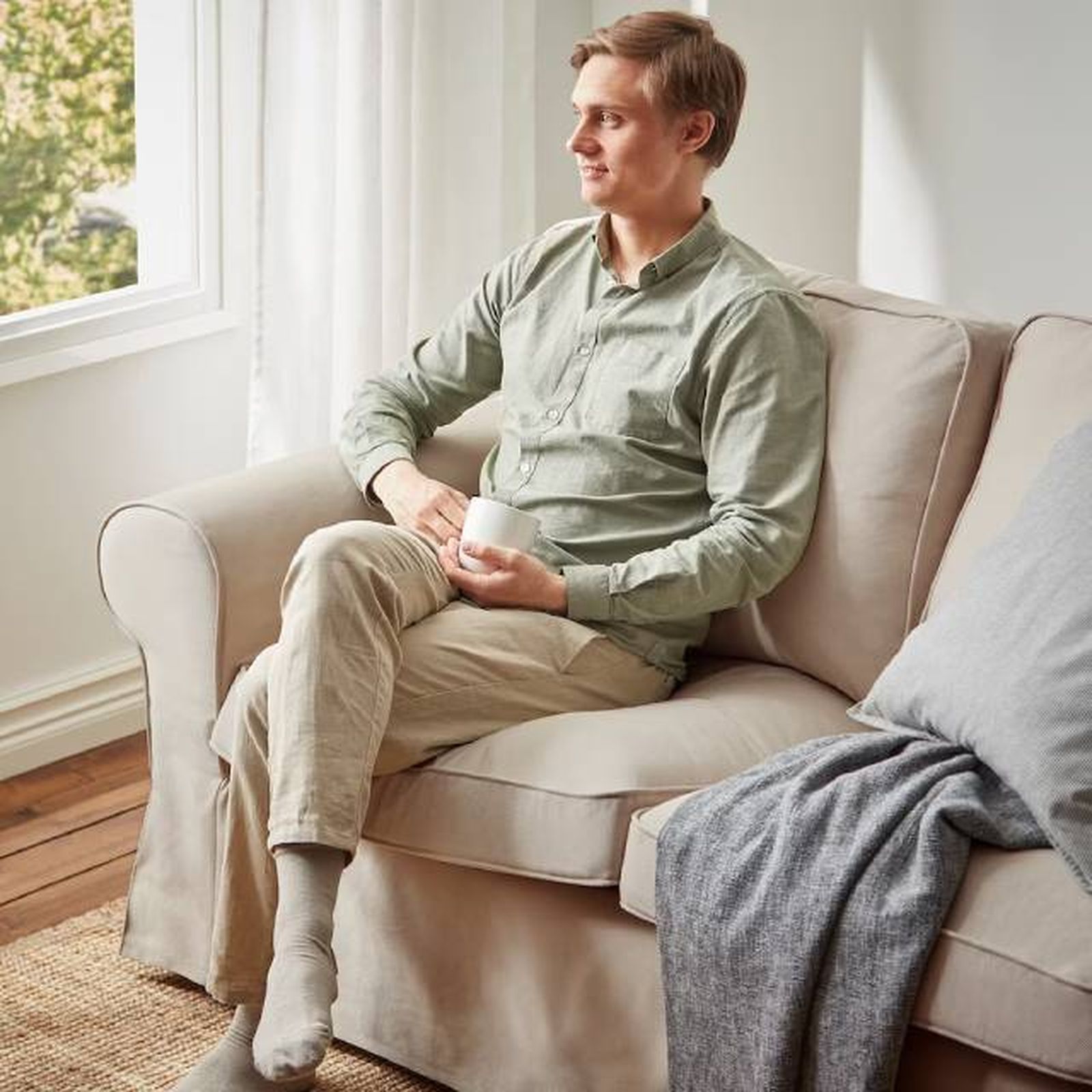 sofa ektorp beige