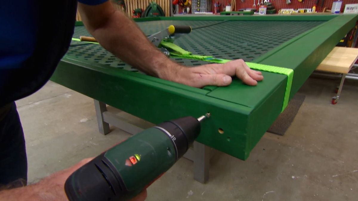 Cómo hacer una celosía móvil paso 9