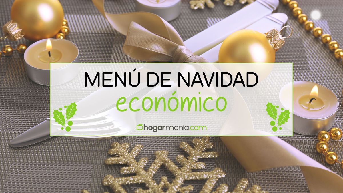 Menú de Navidad económico
