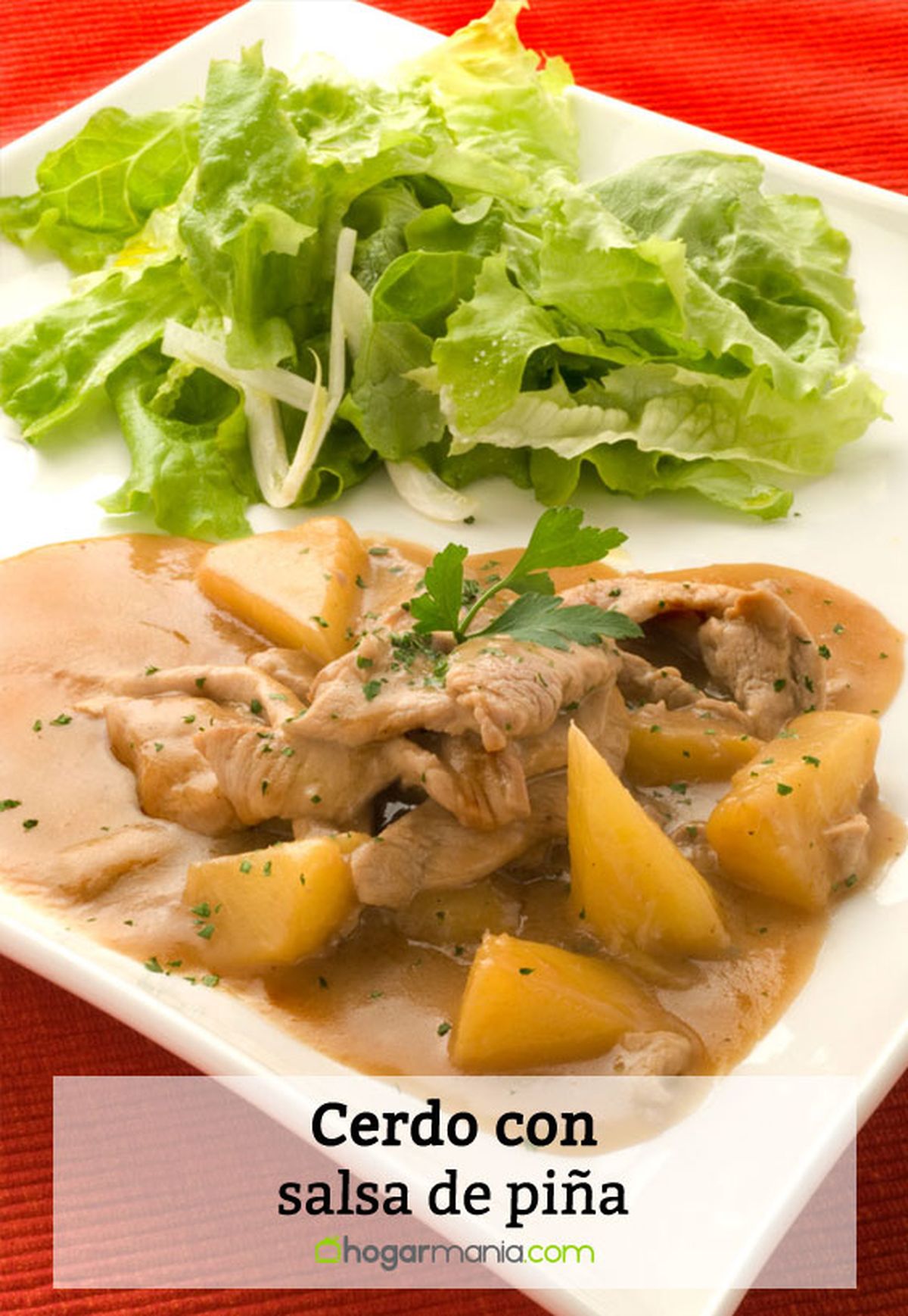 cerdo salsa pina pin