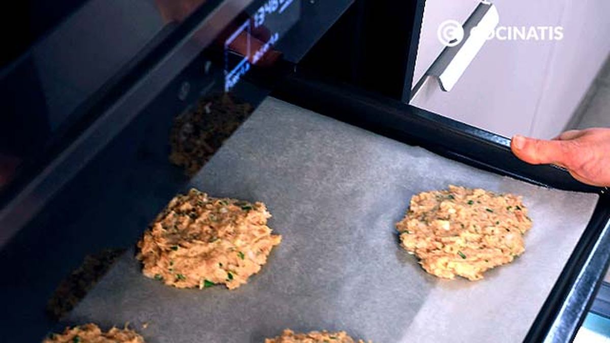 Receta de hamburguesas de atún al horno  paso 4