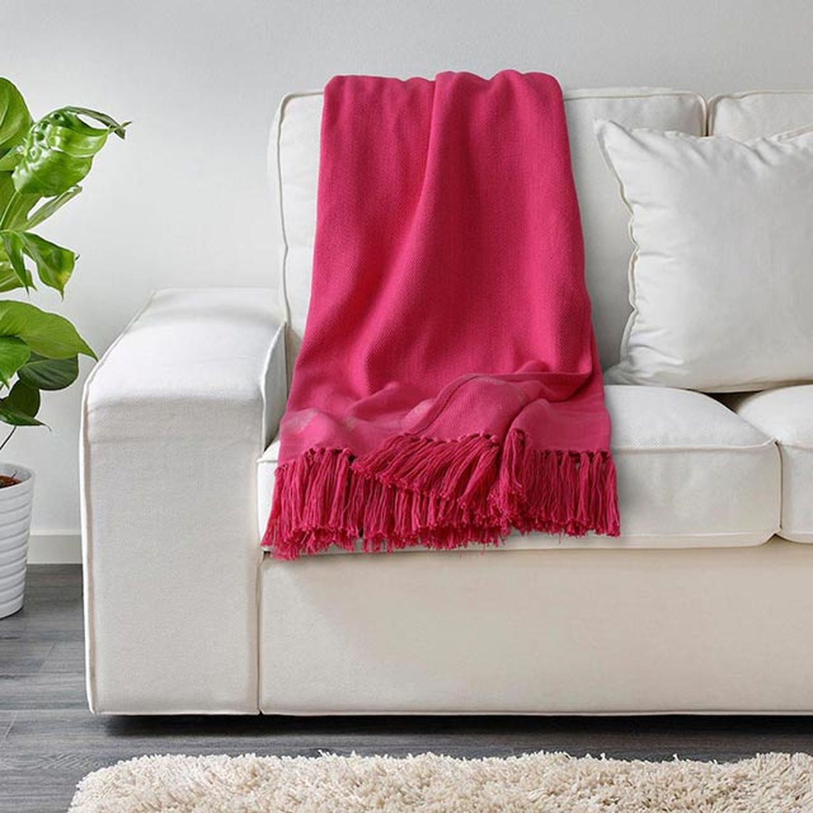 sofa netflix mantas ikea hillegard