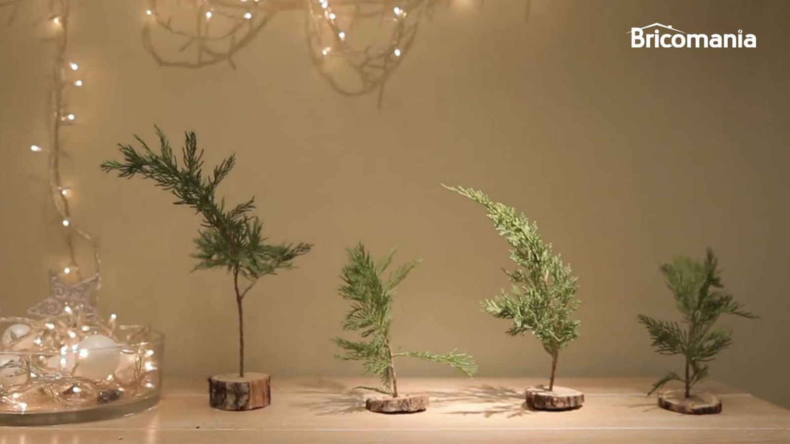 bricomania 893 hacer un arbol de navidad pequeño