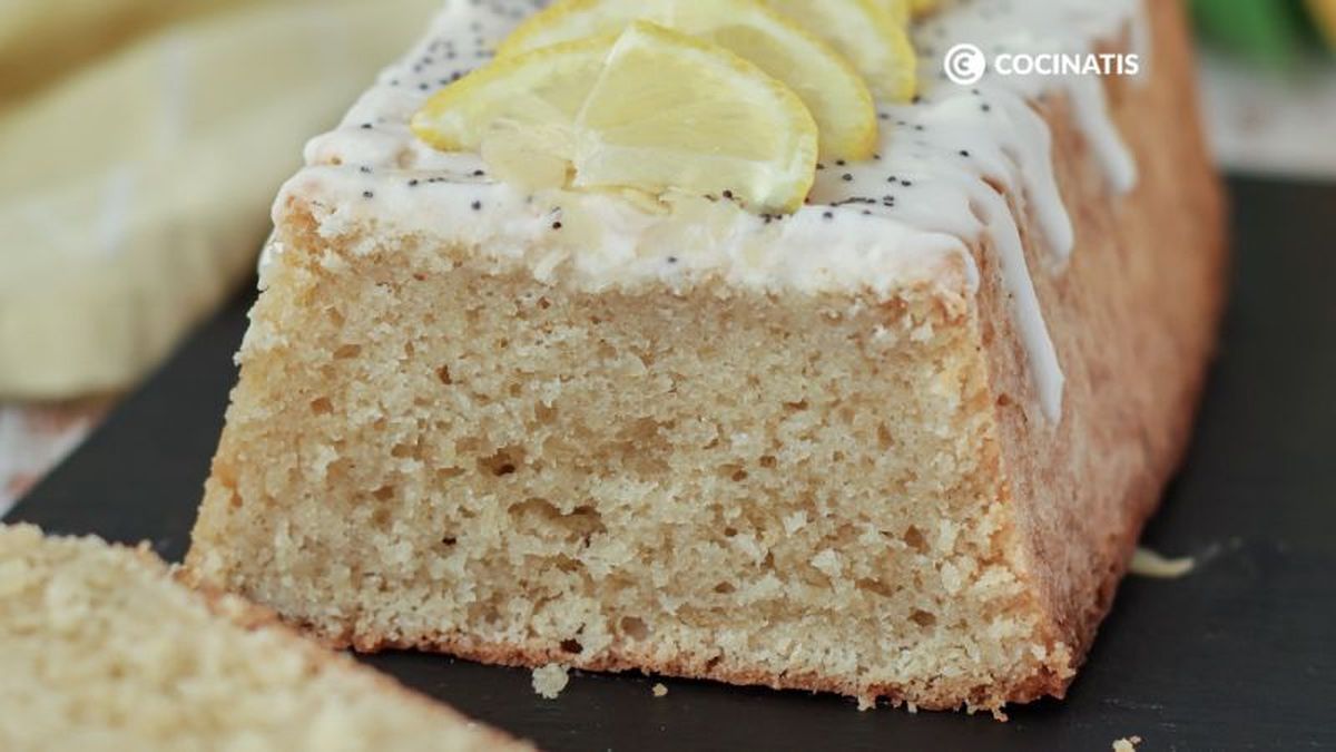 Bizcocho de limón vegano