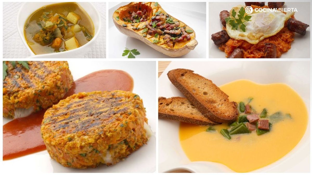 Apunta estas ideas para incorporar la calabaza a tus cenas