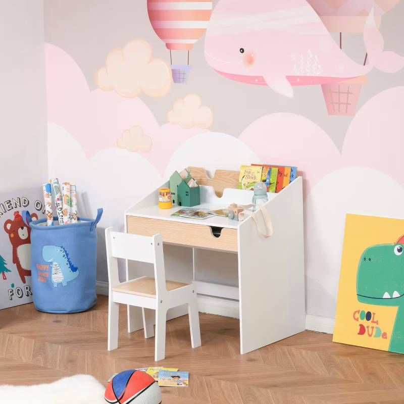 Escritorio infantil de Homcom.