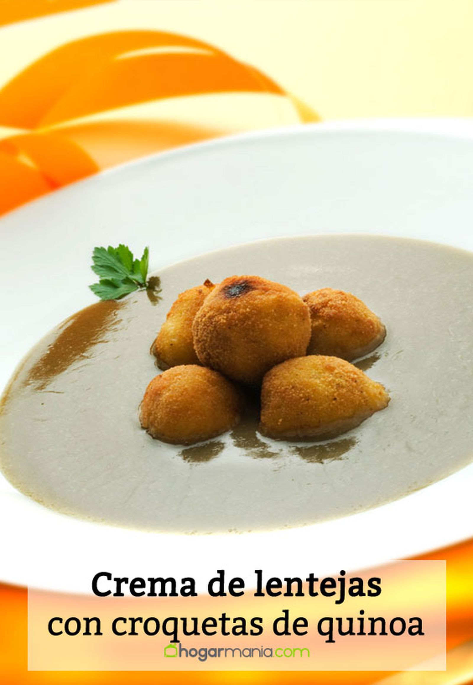 crema lentejas croquetas quinoa pin