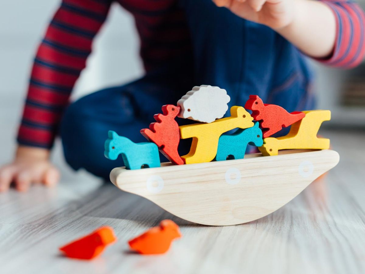 Arca de Noe de madera.