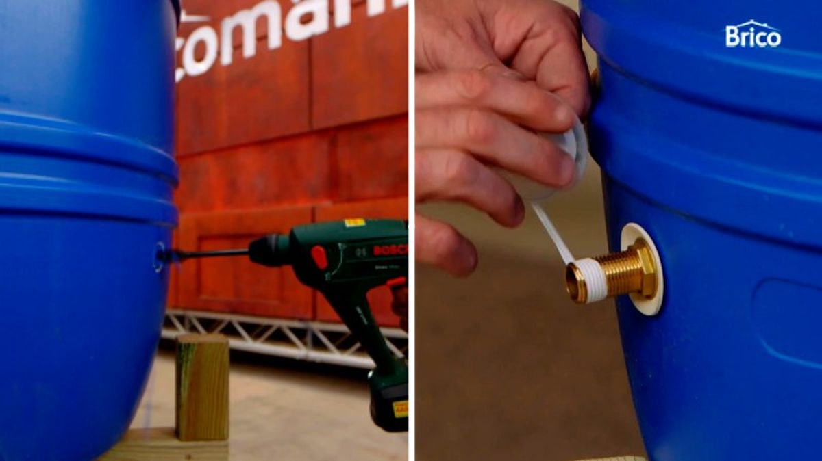 Agujerear los bidones