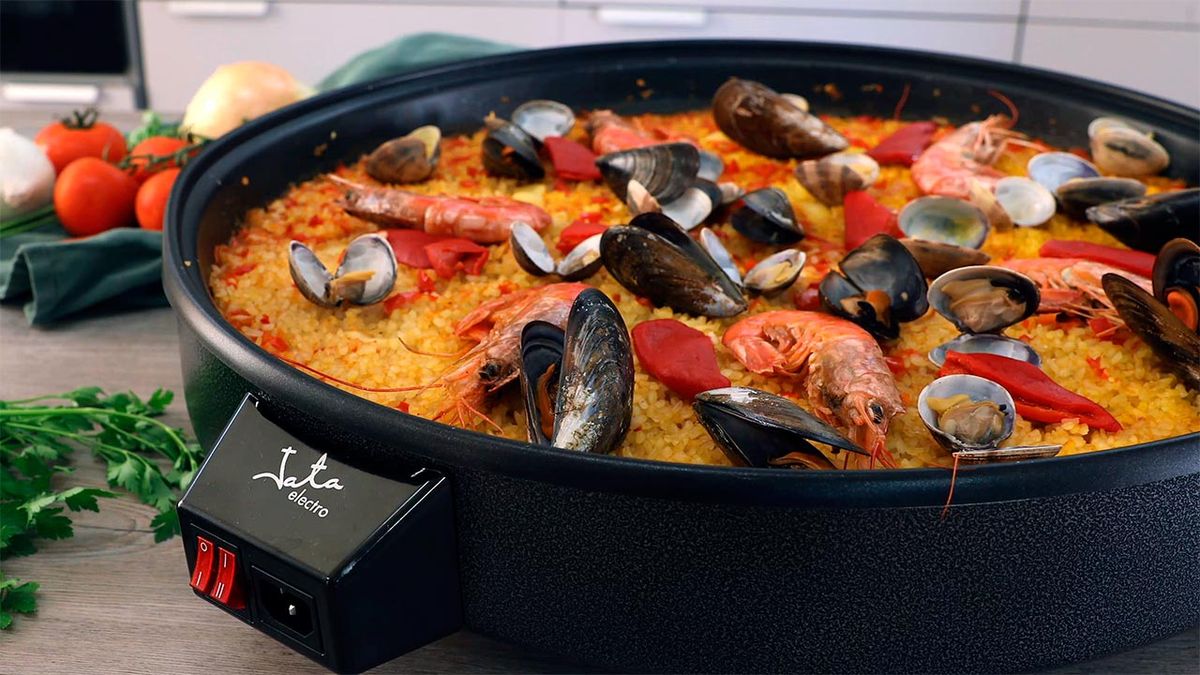 Receta de paella de marisco  paso 7