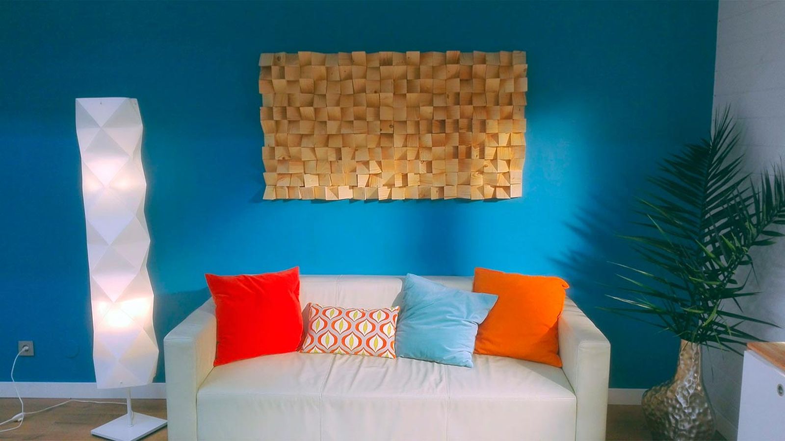 Cómo hacer un panel de madera decorativo