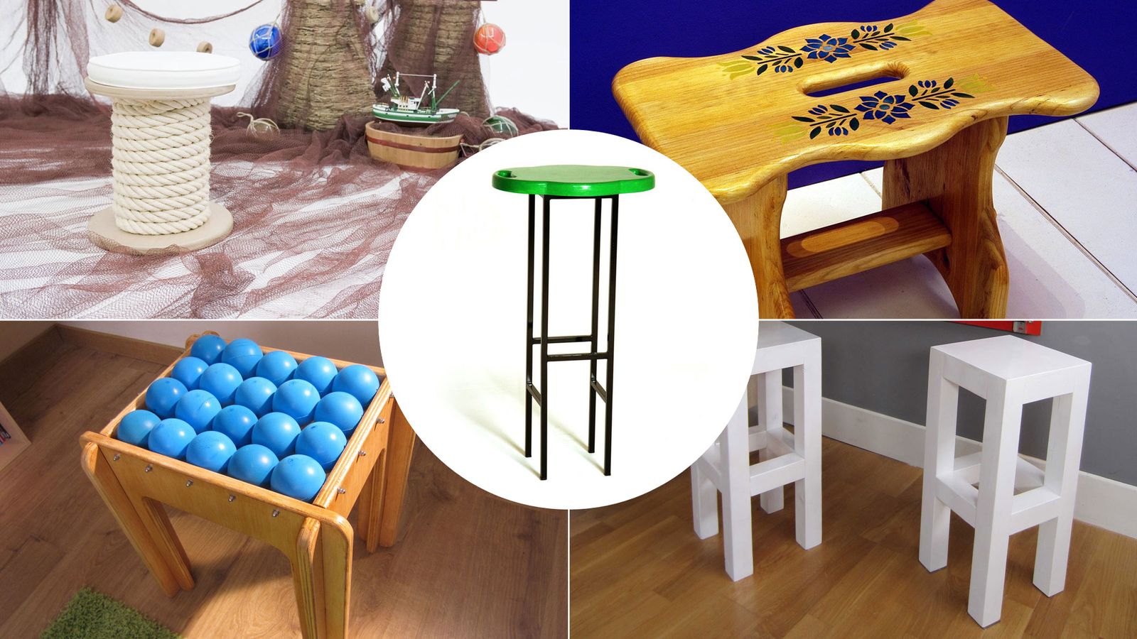 5 ideas para hacer un taburete