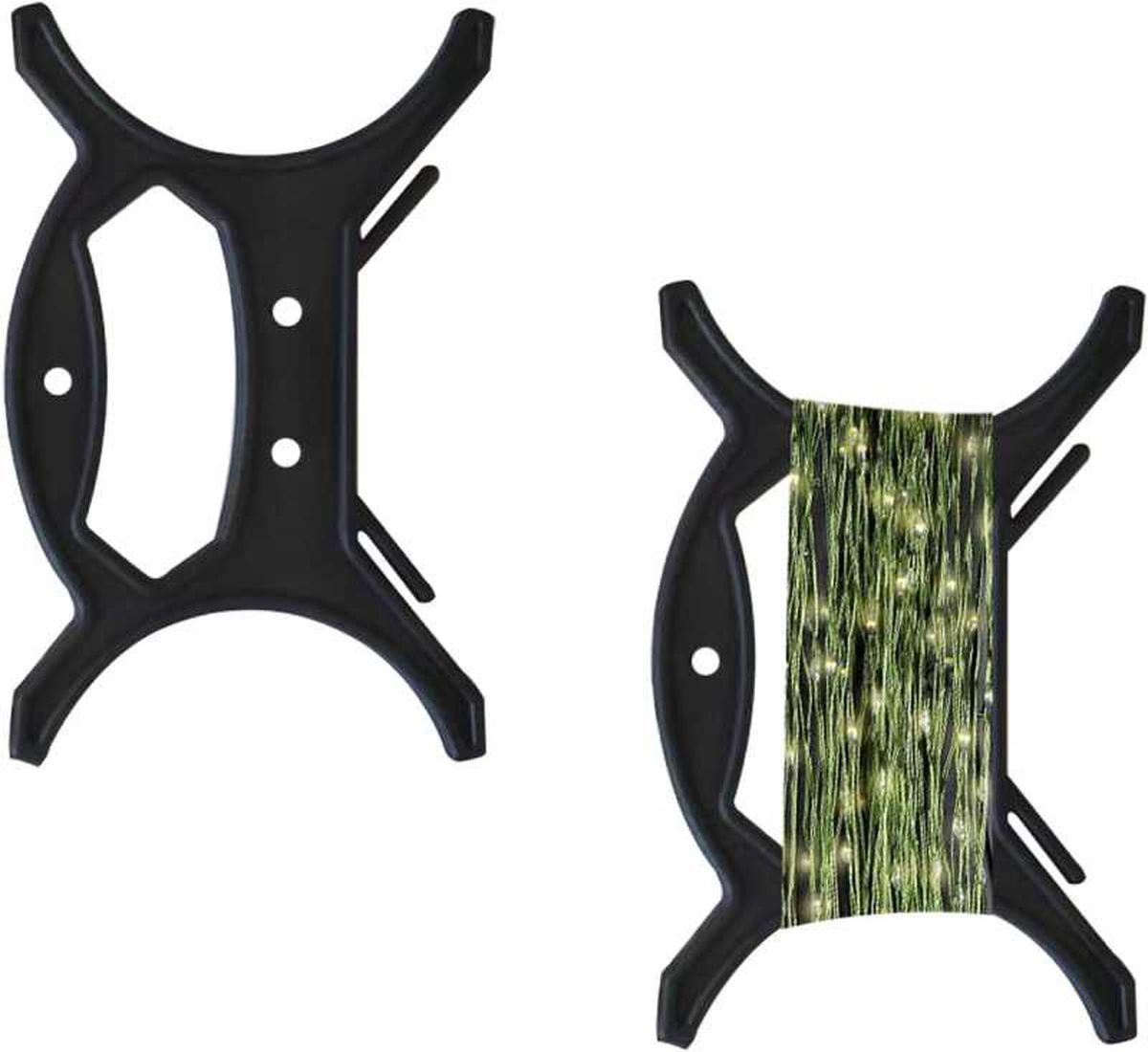 Soporte para guardar las luces de Navidad.