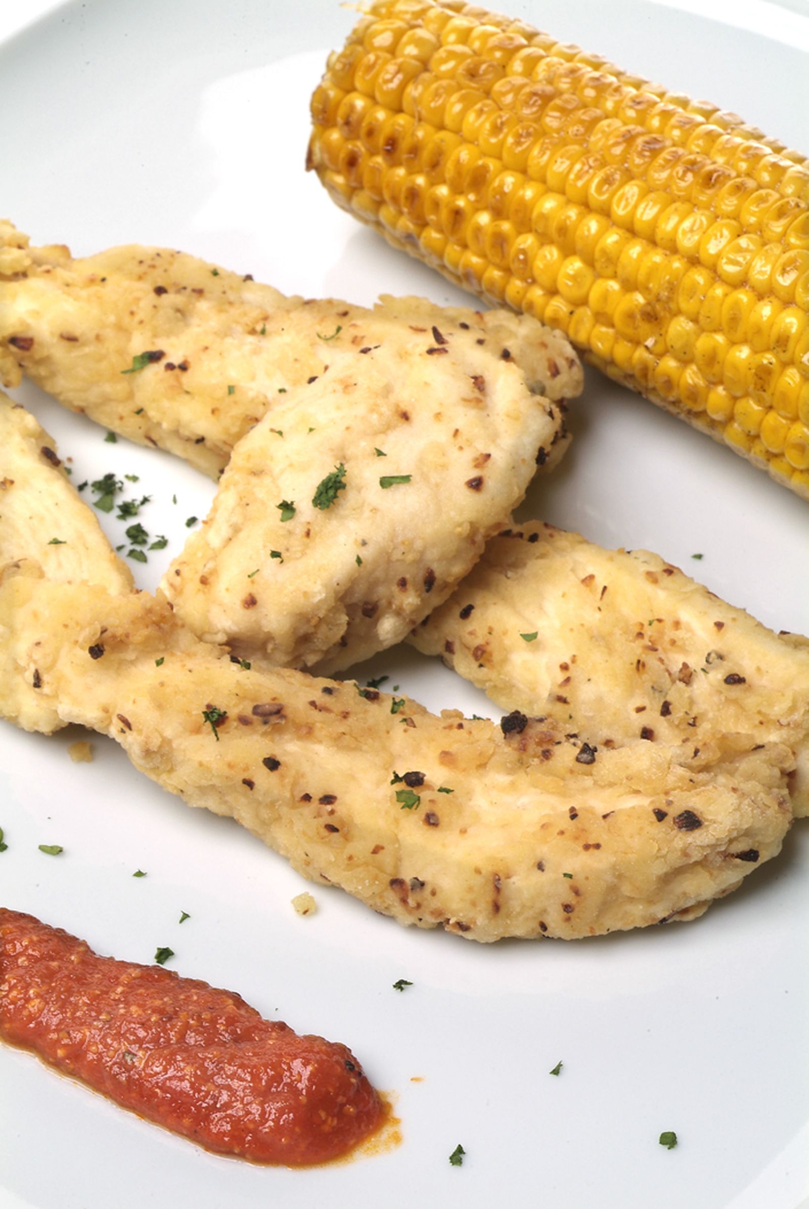 nuggets de pollo con salsa barbacoa xl