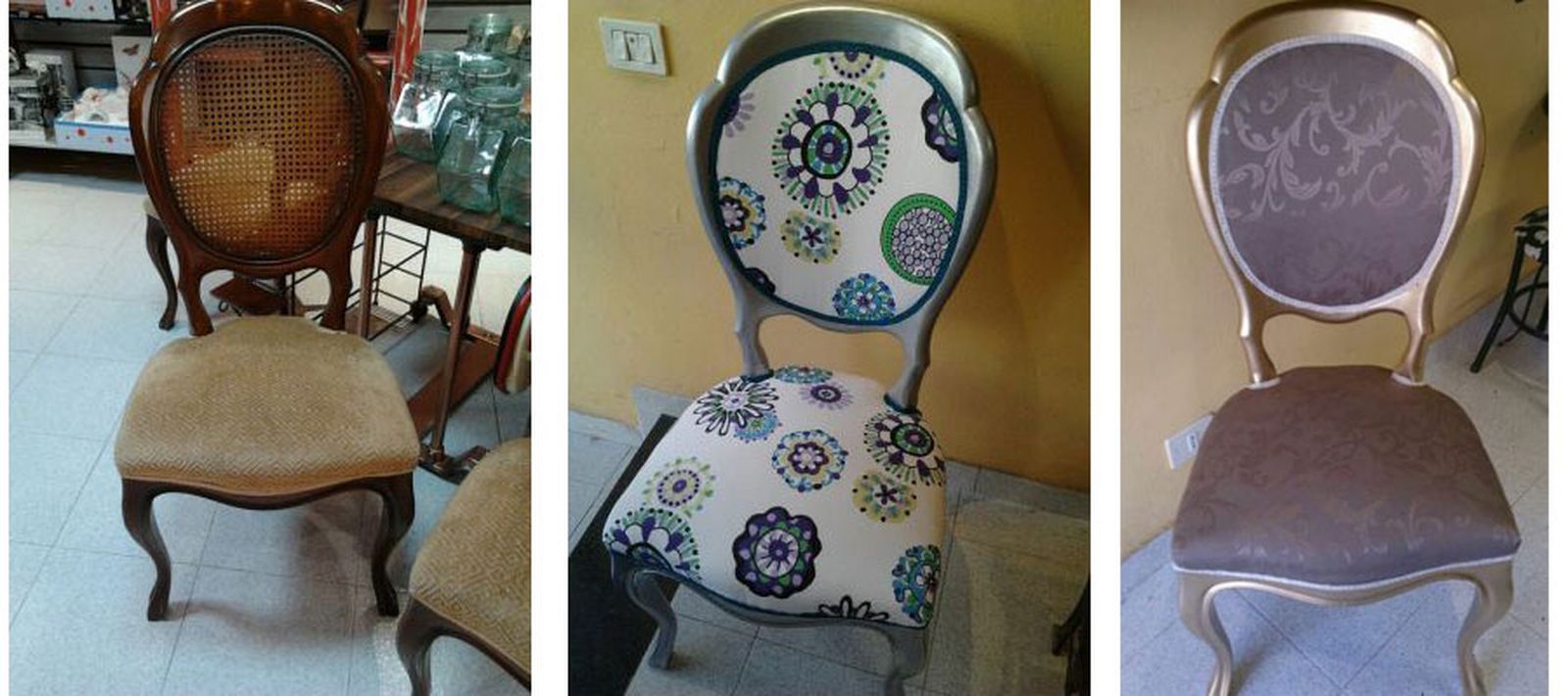 Trabajos de la Comunidad de decoración sobre cómo restaurar sillas 3