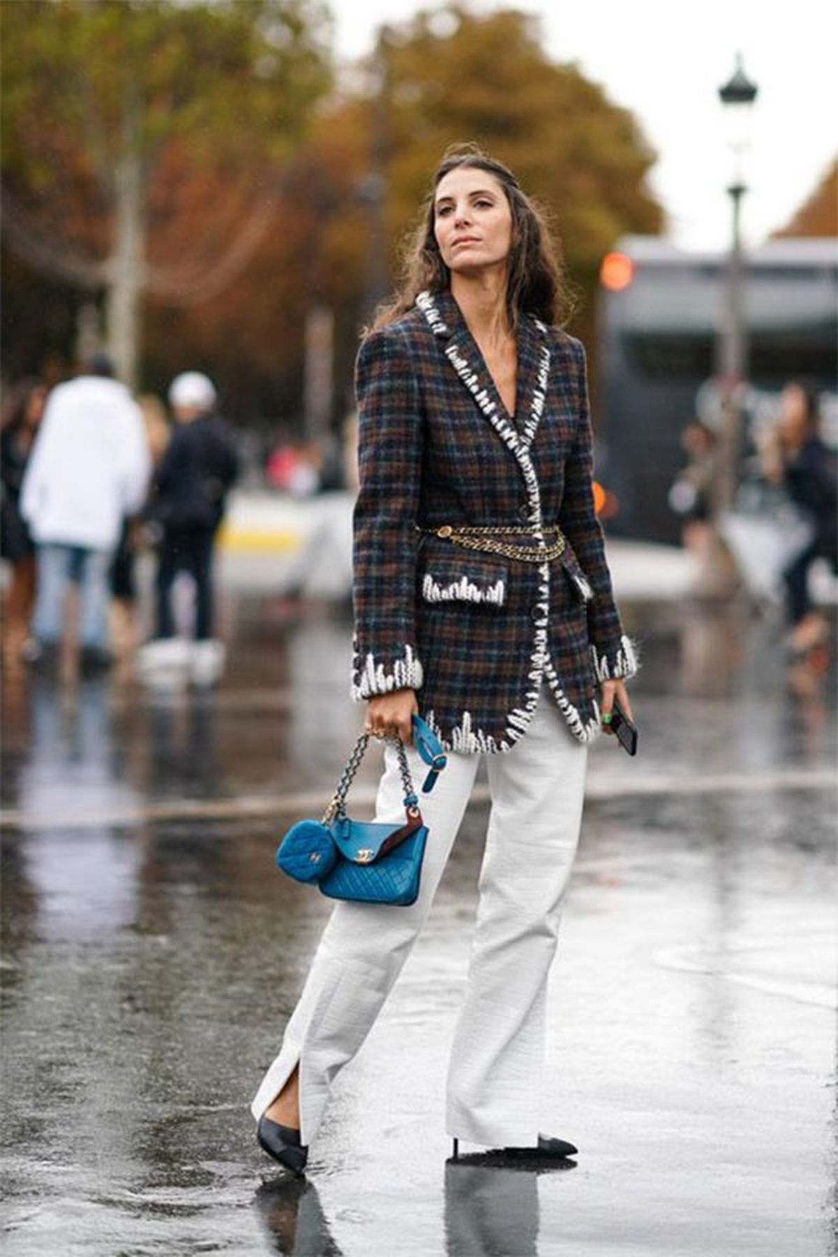 pantalon split que es y como combinarlo bleizer