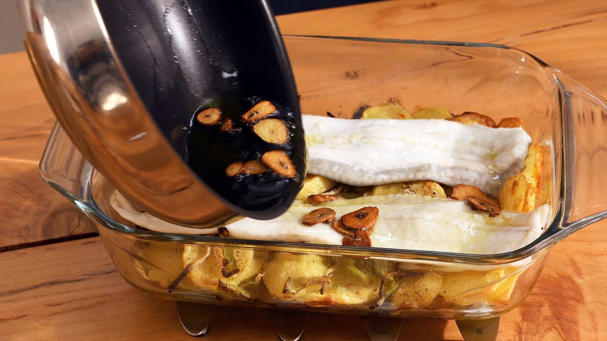 Lenguado al horno con patatas   Paso 6