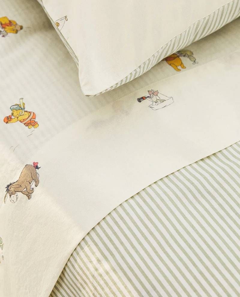 Sábanas de Winnie The Pooh.