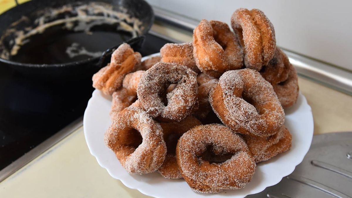 roscos fritos rebozados