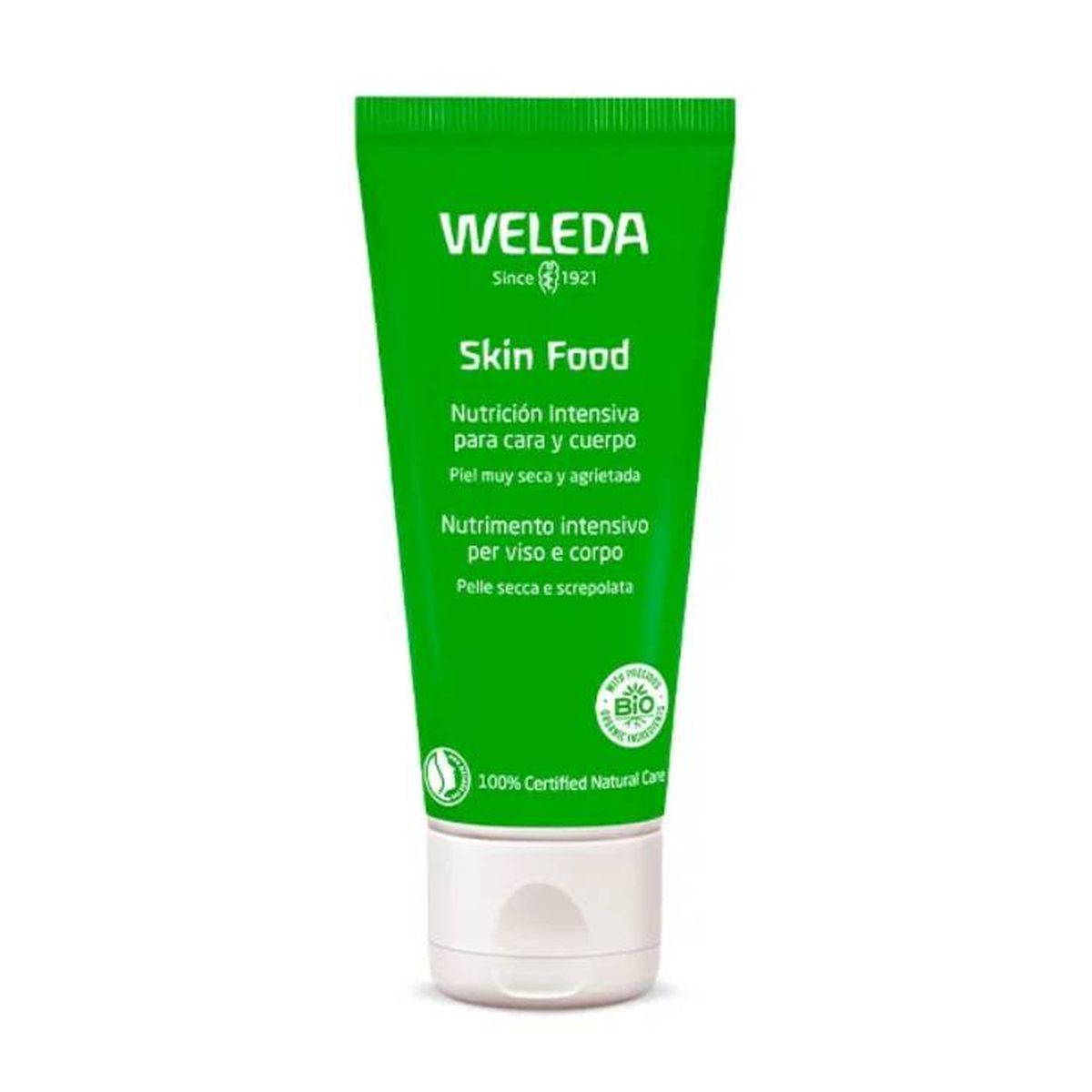 crema weleda skin food portada