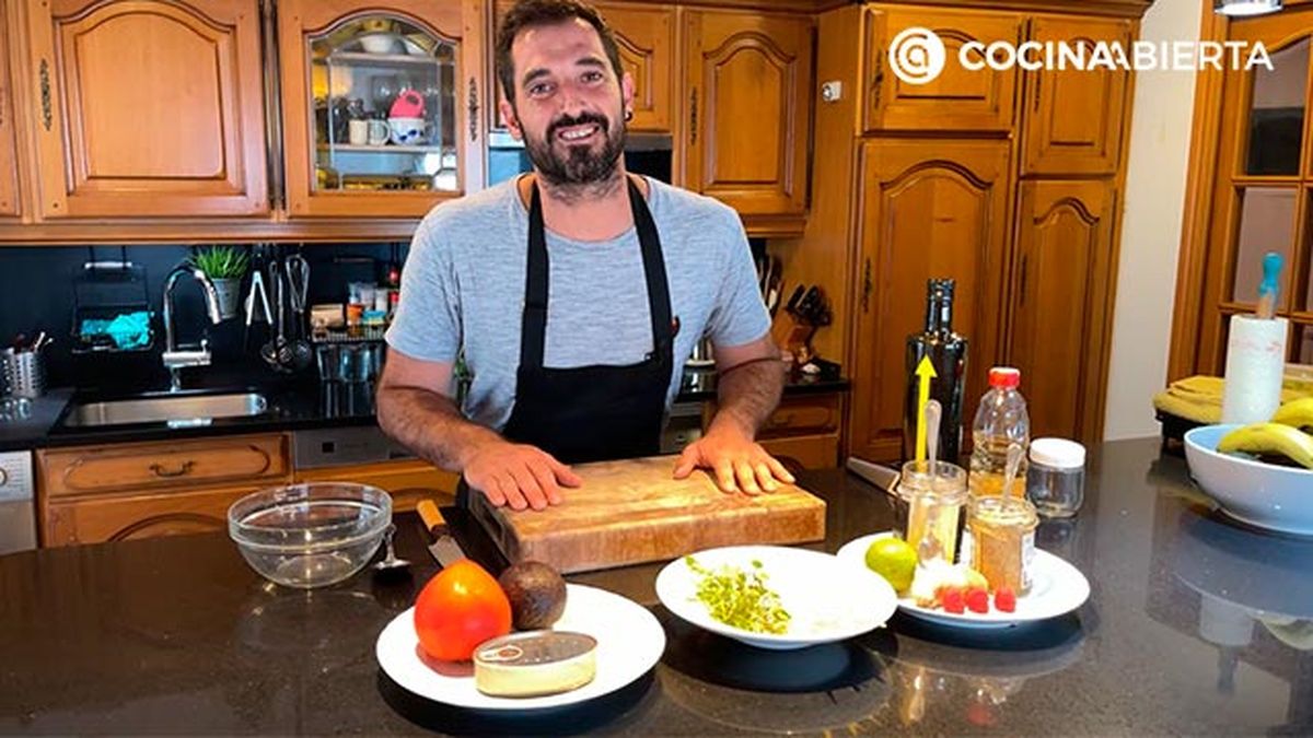 ensalada de aguacate tomate y ventresca receta joseba arguinano desde casa paso1