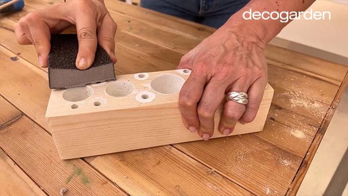 manualidades ordenar escritorio portalapices paso 7