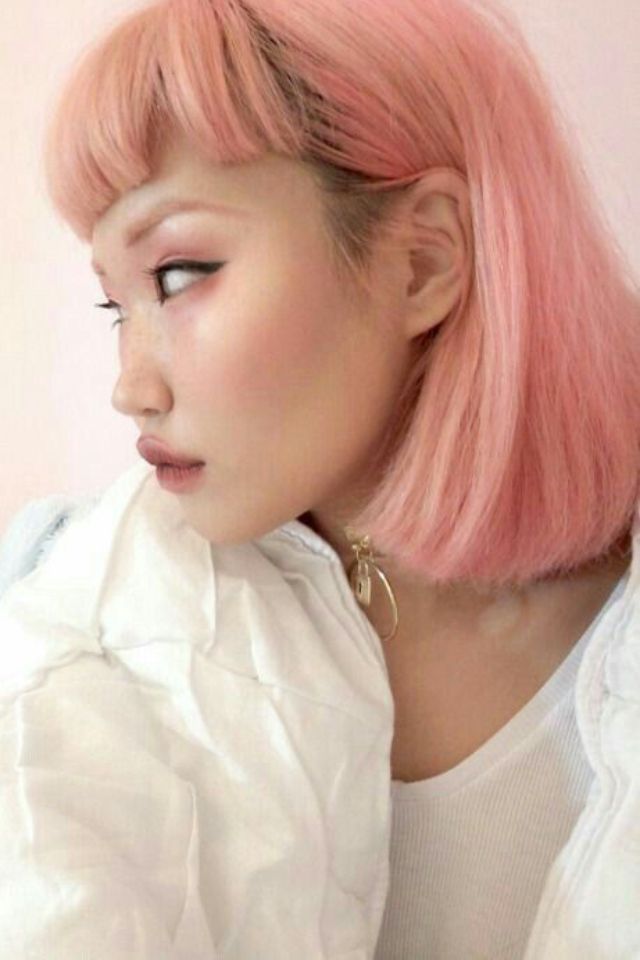 pelo rosa bob