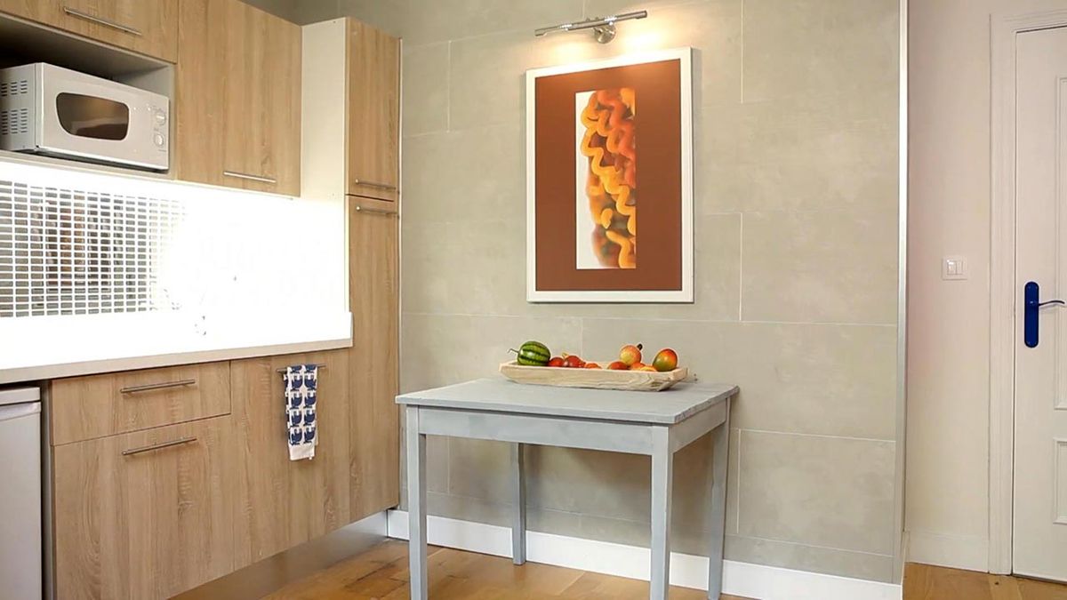 Como pintar una mesa con pintura al agua de efecto tiza