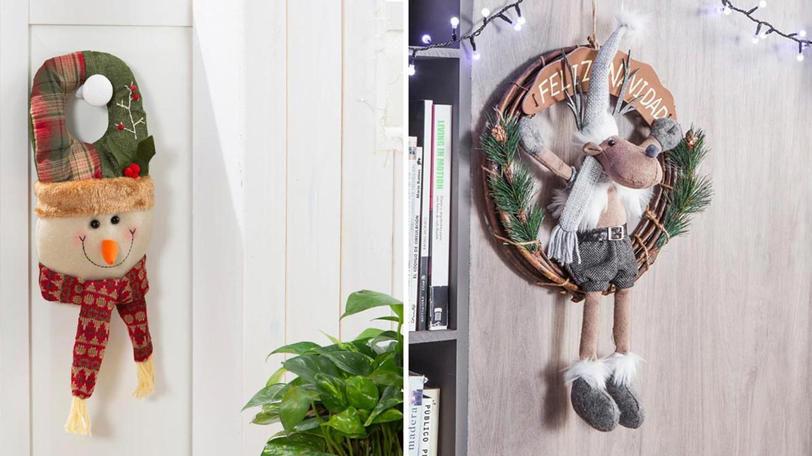 adornos puertas decoracion navidad 1