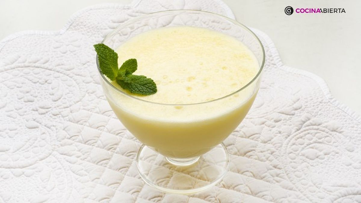 Sorbete de piña colada, de Karlos Arguiñano