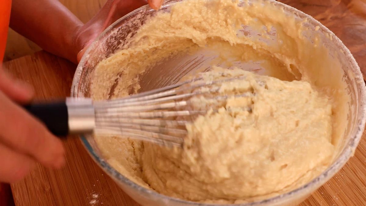 Receta de bizcocho de coco   paso 3