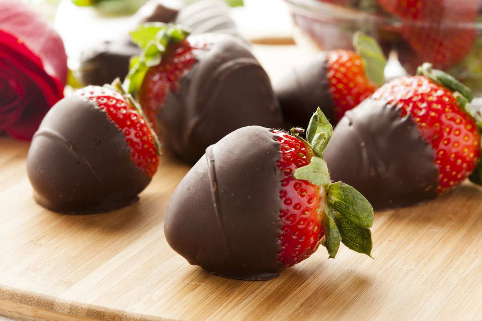 fresas chocolate