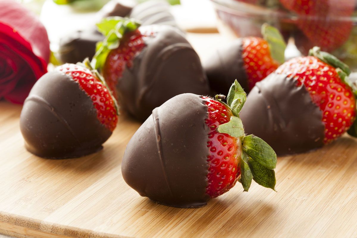 fresas chocolate