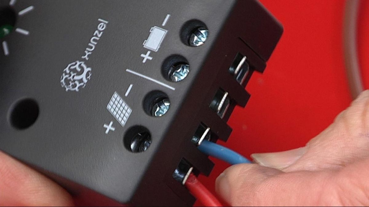 Conexión de placa solar paso 2