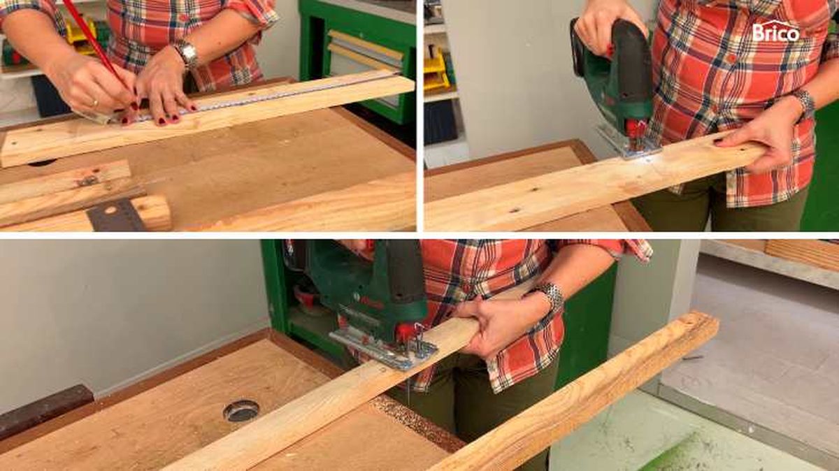 Primeros pasos para hacer una jaula para conejos con palets