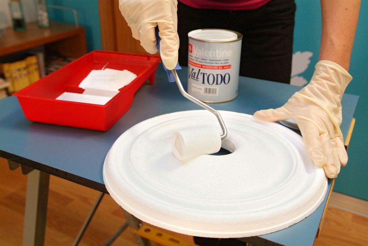 Colocación de plafón en techo paso 2