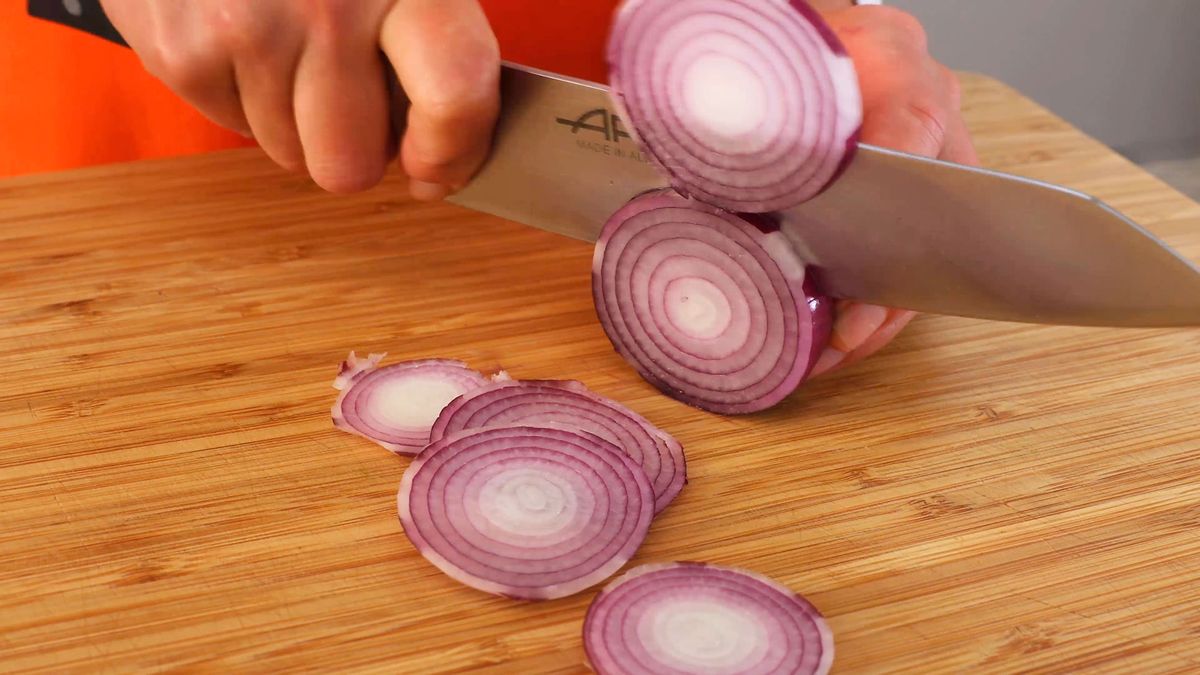 Hamburguesa con verduras a la barbacoa   paso 1