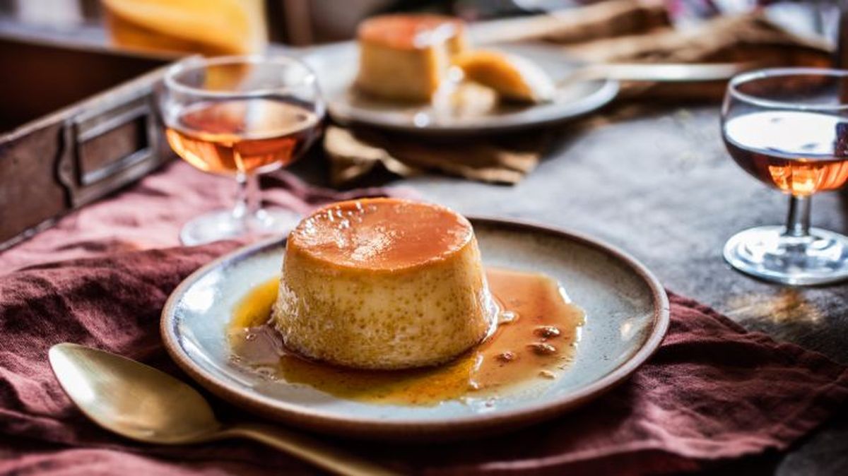 Rozata, muy similar al flan español