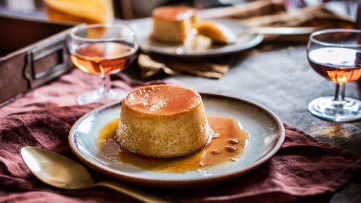 Rozata, muy similar al flan español