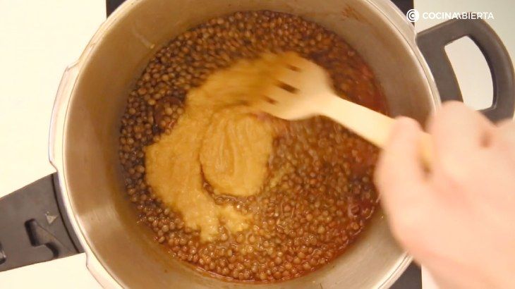 lentejas con chorizo receta paso a paso