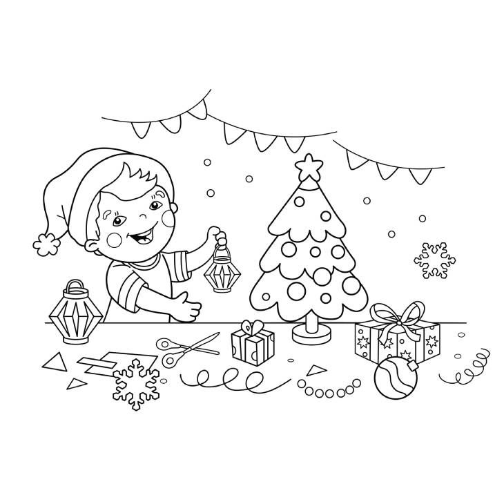 dibujo navidad 2