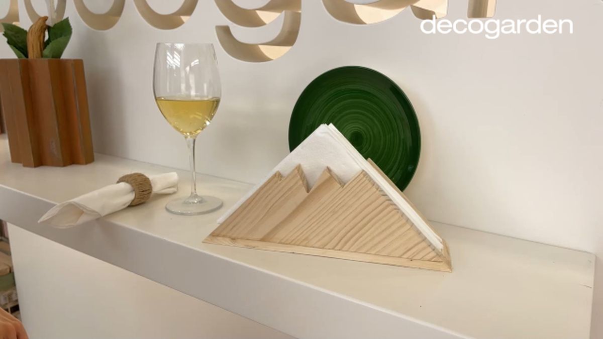 servilletero navidad madera paso 12