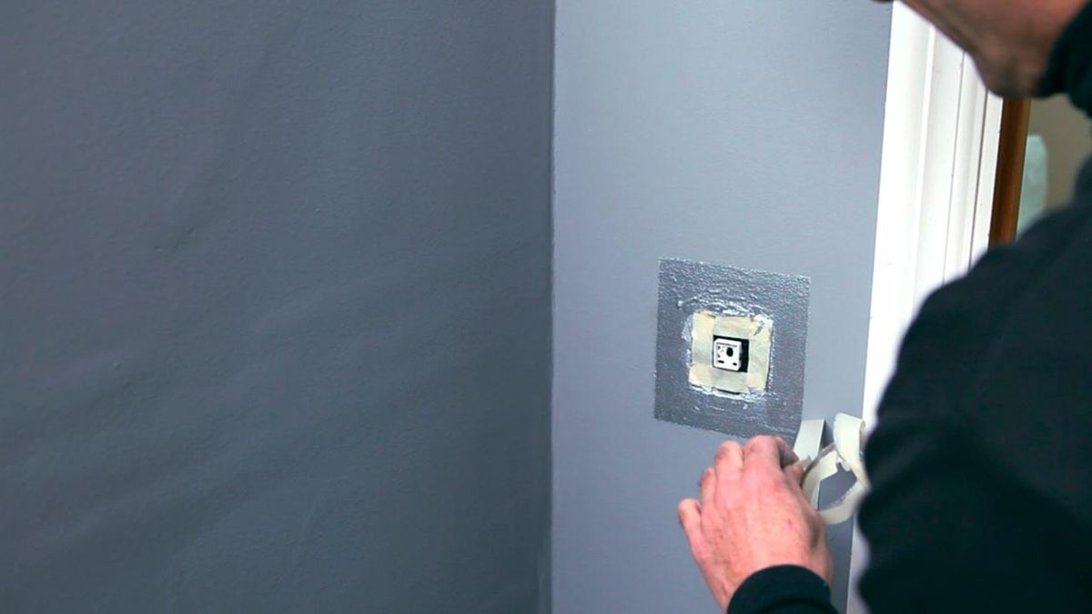 Marco protector transparente para la pared paso 5