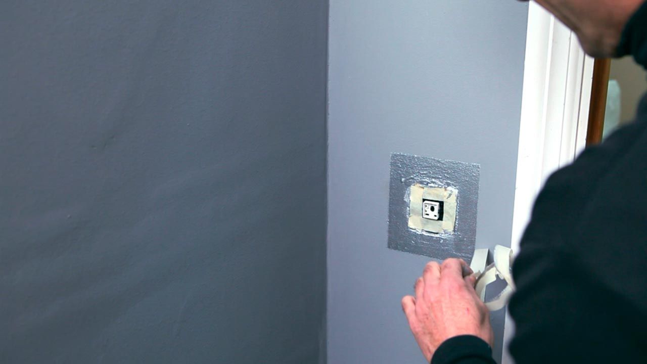 Marco protector transparente para la pared paso 5