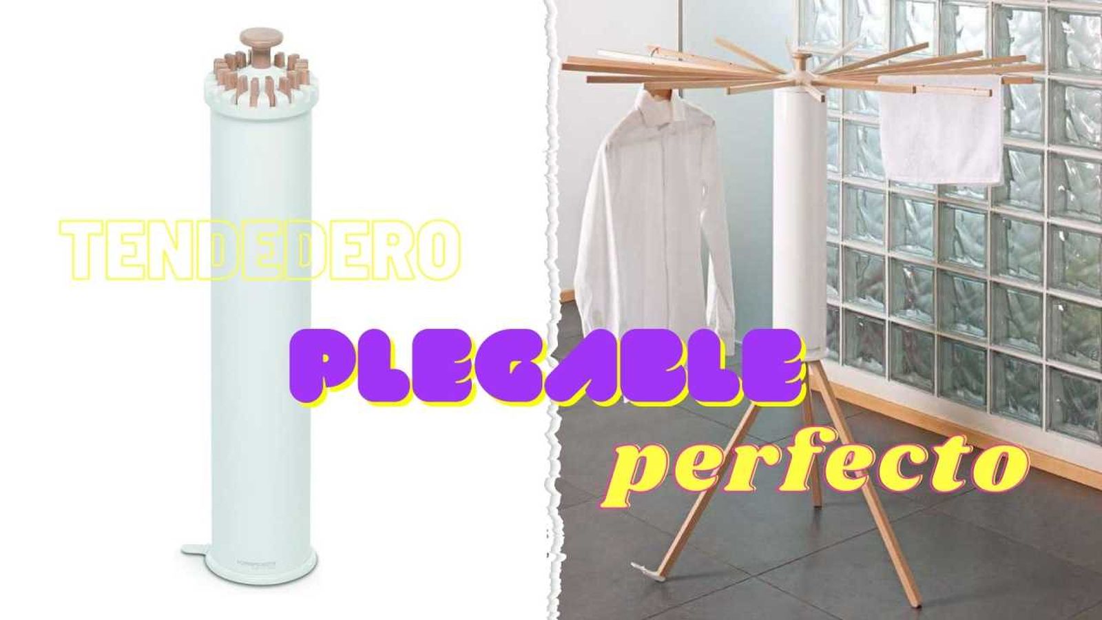 El tendedero plegable viral.